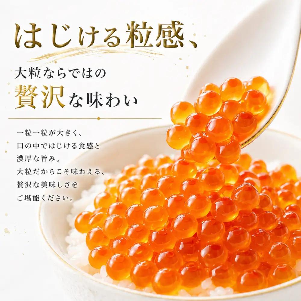 訳あり いくら醤油漬け 鮭卵 化粧箱入 500g(250gx2P)  尾張まるはち