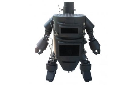 ロボット型薪ストーブ（サムライ）【R00759】