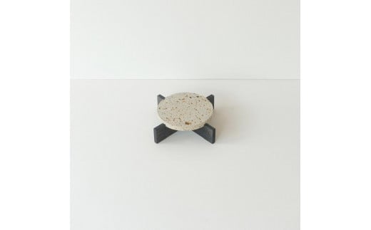 センダイフォルム プランツコースター ブラック