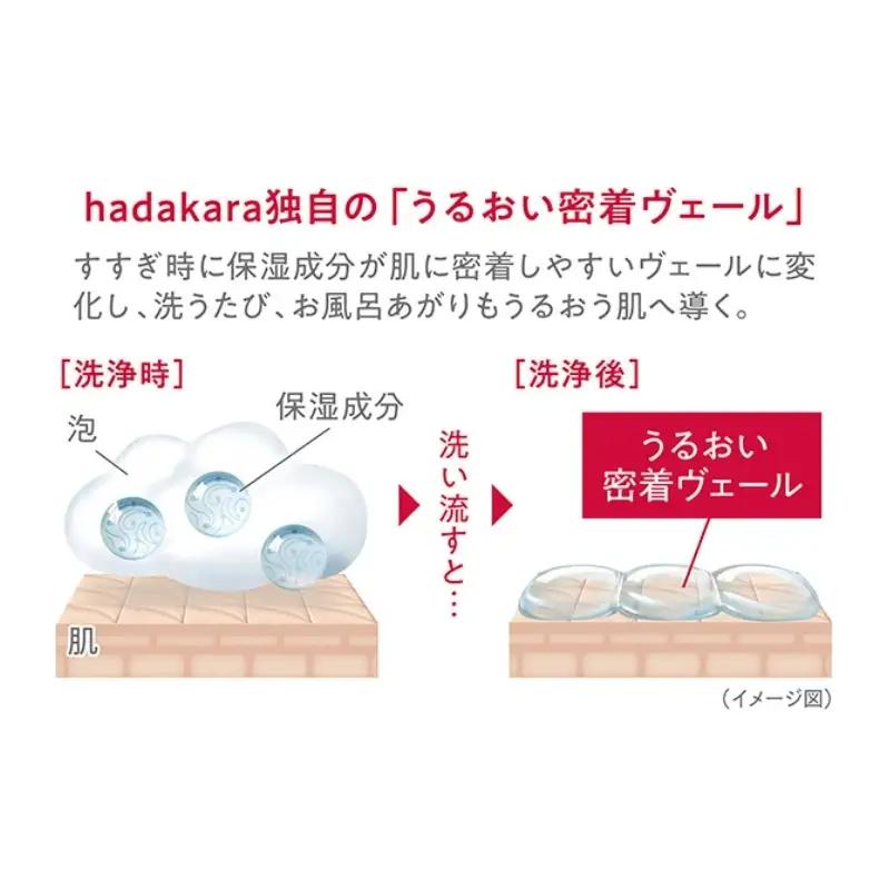 ボディソープ hadakara ( ハダカラ ) 液体タイプ 詰め替え 360ml×32袋 ボディーソープ フレッシュフローラルの香り 日用品 消耗品 バス用品 大容量 いい 匂い ボディ 保湿 LI