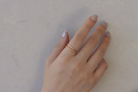 K10鍛造リング　極細1.0ｍｍ　9000495268