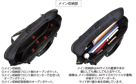 VanNuys フライヤー 3wayブリーフトート ダブルファスナー ビジネスバッグ メンズ 軽量 薄い 薄型 スリム A4 鞄 PC収納可 通勤 出張 ノートPC 誕生日 20代 30代 40代 ブ
