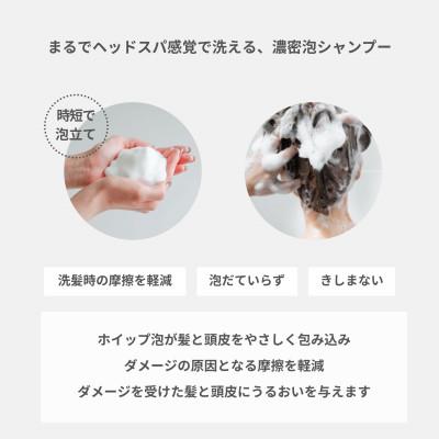 ふるさと納税 富士吉田市 「ベストシャンプー10傑」に選ばれたスカルプヘアケアセット 美容室仕様 泡シャンプーとトリートメント |  | 03