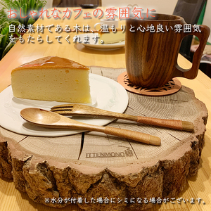 薪一 木のまんま 高さ5センチ×直径20-30センチ 重量約2kg 丸太の輪切り 伊那市 長野県 信州【011-99】