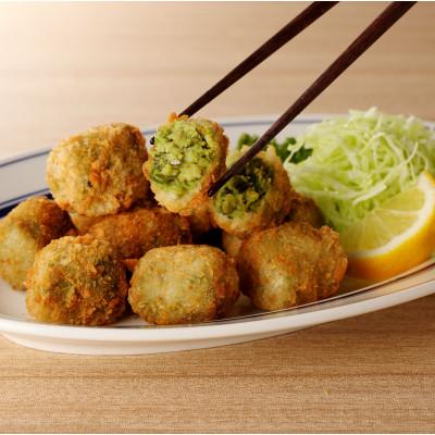 ふるさと納税 木津川市 ねぎに恋するメンチボール　48個入り