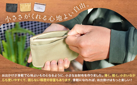 ミニ財布 イエロー　財布