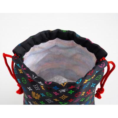 ふるさと納税 与謝野町 御朱印帳袋(御城印帳袋)　モノグラム柄(ブラックバージョン) |  | 01