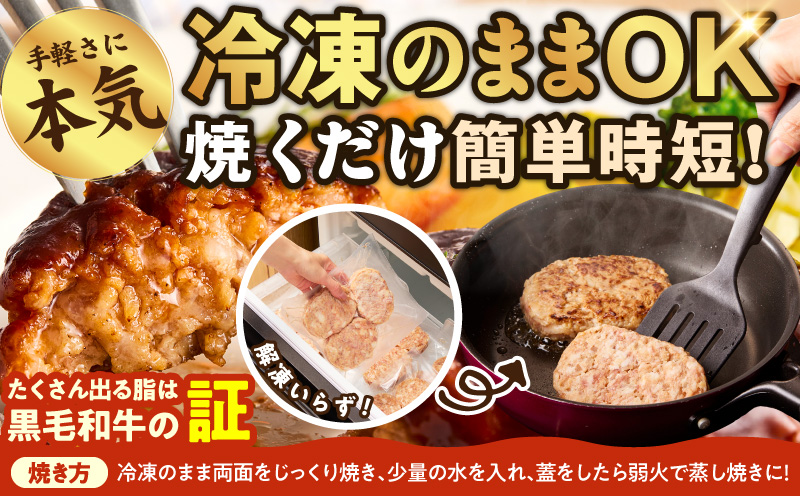 肉の泉佐野 ハンバーグ 30個（合計3.6kg）【黒毛和牛 なにわポーク入り 120g×30個 小分け 冷凍 ストック 人気 総菜 はんばーぐ 訳あり 簡単調理 おかず お弁当】 CFX0115