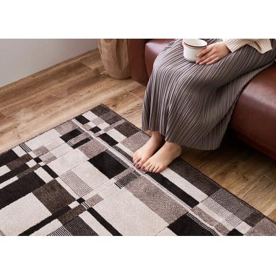 ふるさと納税 泉大津市 日本製　防炎カーペット　ベージュ　1枚　約130×190cm　600095901型 |  | 01