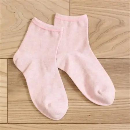 裏返しオーガニックコットンボタニカルダイソックス(ストロベリー)2足セット/NSGK23-21_装飾品・工芸品  服飾小物 _【1447111】