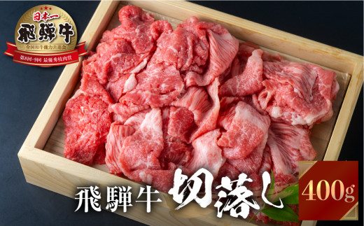 
飛騨牛 切り落とし 肉 400g 訳あり JA [S049]
