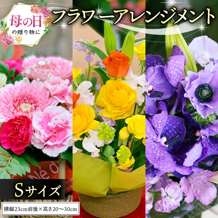 【ふるさと納税】【 母の日 】 フラワー アレンジメント S ギフト プレゼント 花 お祝い 贈答 記念日