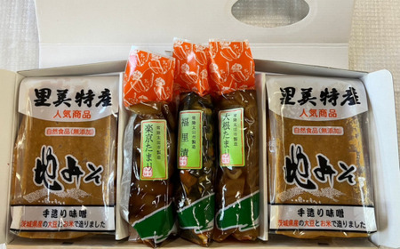 【漬物 種類指定可】たまり漬け・茨城県産 手作り味噌(700g 2個)・ 地場産の野菜使用 里美のたまり漬け(180g 3個 / 胡瓜たまり 辛入り胡瓜たまり 福里漬 大根たまり 楽京たまり ごまちゃ