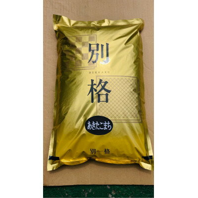 【ふるさと納税】【新米予約】令和7年産 あきたこまち 玄米 20kg(5kg×4袋)【配送不可地域：離島・沖縄県】【1666259】