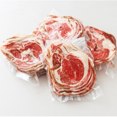【毎月定期便】ラム肉 スライス 100g×10パック(合計1kg)全6回【配送不可地域：離島】
