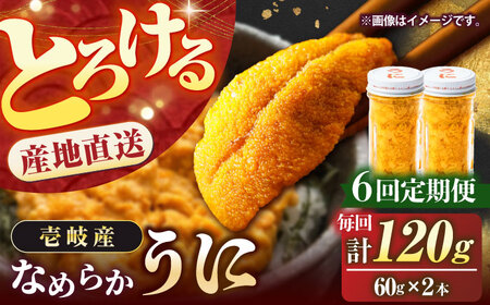 【全6回定期便】数量限定！壱岐の生うに ２本セット[JEH006]  生うに 生うに 生うに 生うに 生うに 生うに
