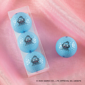 ゴルフボール KIRA★STAR×SANRIO CHARACTERS  24個入り【ハンギョドン（アクア）】 サンリオ ゴルフ キャスコ kasco