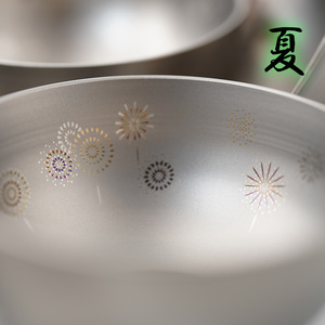 純チタン製お猪口 裕（Yuu）4個セット（春・夏・秋・冬）