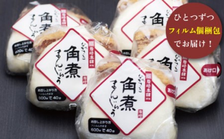 【3回定期便】長崎角煮まんじゅう 6個 (総計18個) / 長崎 お手軽 角煮 豚角煮 つまみ おかず まんじゅう角煮まん  長崎角煮まんじゅう 角煮饅頭 【株式会社岩崎食品】[OCT002]