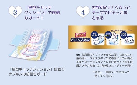 ソフィ 超熟睡ガード ワイドＧ４２０　10枚×9 日用品 生理用品 ナプキン ギャザー付き モレ防止 ユニチャーム