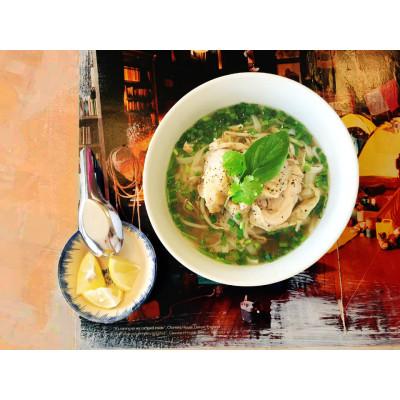 ふるさと納税 別府市 【本格ベトナム料理】3種類セット:チキンフォーとトマトチキンフォーとサッチャムチキンカレー(3食分)