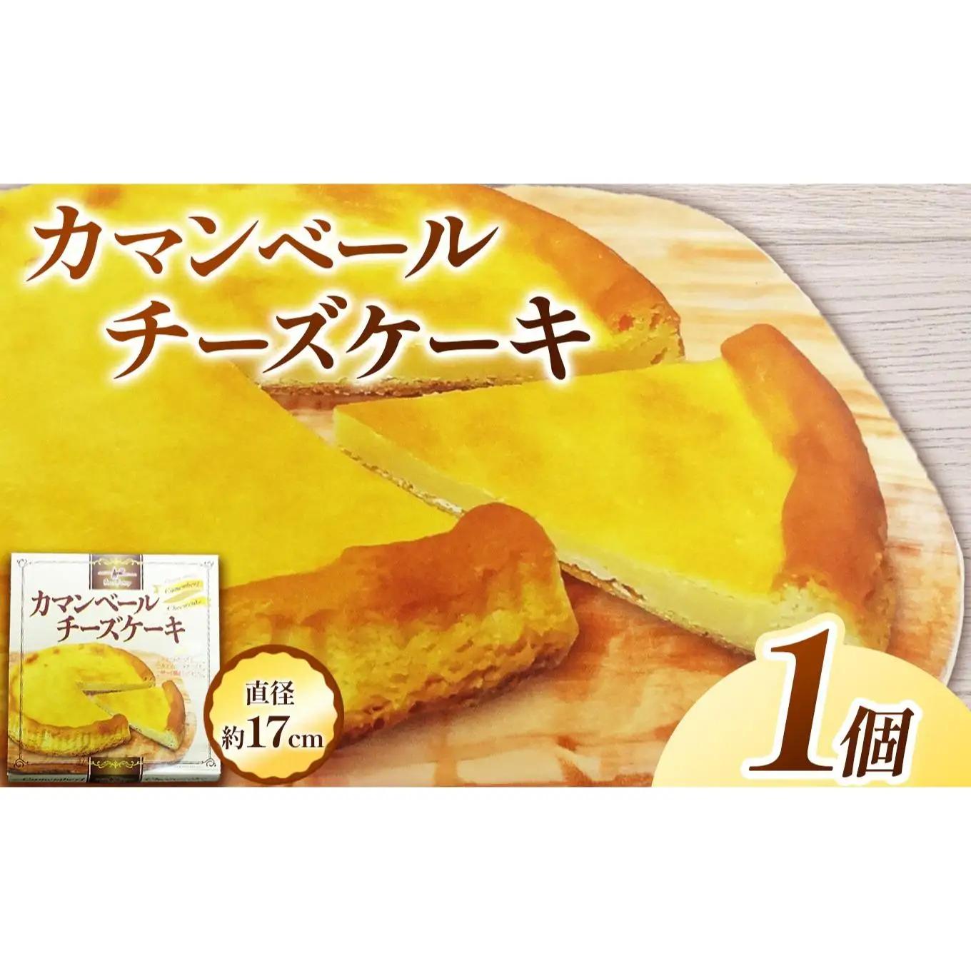 カマンベールチーズケーキ(1個直径約17cm)×1袋　|チーズ ケーキ カマンベール 濃厚 とろける スイーツ お取り寄せ グルメ 美味しい　お茶菓子 ティータイム デザート ご褒美 贅沢 ふるさと 納税 栃木県 矢板市
