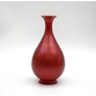 ふるさと納税 高岡市 【高岡銅器】紅彩　KOUSAI(台付)