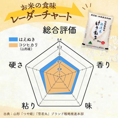 ふるさと納税 庄内町 庄内町産 特別栽培米はえぬき無洗米 5kg 令和7年産 2025年産 ブランド米 |  | 02
