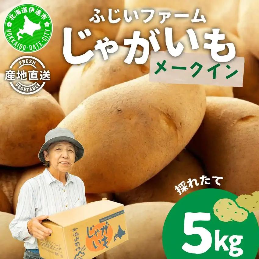 ＜先行予約＞北海道産 じゃがいも(メークイン) 約5kg【55250841】