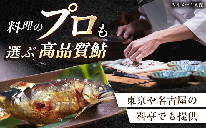 子持ち天然あゆの甘露煮 22〜25センチ 3匹セット / あゆ 天然 鮎 甘露煮 / 恵那市 / 恵那物産館 [AUFS004]