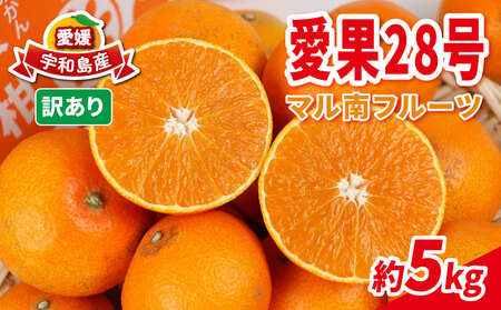 みかん 訳あり 愛果28号 5kg マル南フルーツ 【 訳あり 愛果 】 B015-106027