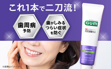【最短7日以内発送】 GUM知覚ラボ デンタルペースト 90g（マイルドハーブ）20本 歯磨き粉 ハミガキ 知覚過敏 はみがき GUM ストック 消耗品 日用品 大容量 大阪府高槻市/サンスター[AO