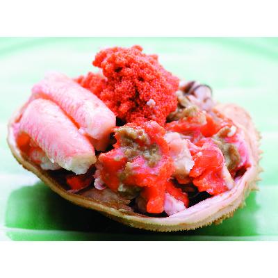 ふるさと納税 鯖江市 【11月6日漁解禁】 冬の味覚!越前せいこがに甲羅盛 6個セット 1杯当り180g〜200g