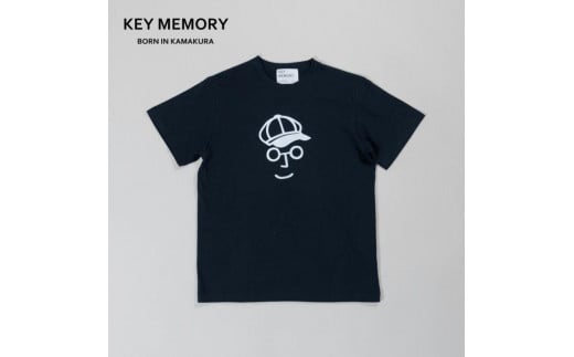 《2》【KEYMEMORY 鎌倉】キャスケットイラストTシャツ NAVY