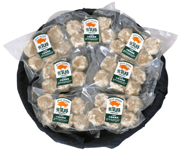 【毎月定期便】元気豚 大粒肉焼売セット 42個セット(計2.1kg)全3回_惣菜・加工品 シュウマイ    定期便 定期便  _【配送不可地域：離島・沖縄県】 TAKB063