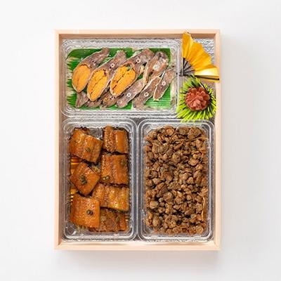 ふるさと納税 大津市 ふなずし・うなぎ山椒煮・しじみ生姜煮セット