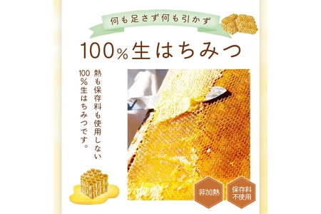 京都 生はちみつ「京丹後 山頂のはちみつ」 500g(100g×5) 【国産　非加熱】　ハチミツ　蜂蜜 ハニー