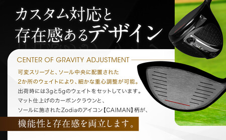 Zodia Z935 ドライバー　RODDIO社製Zodiaオリジナルシャフト60S
