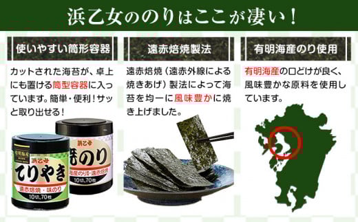 国産海苔使用 焼海苔 大容量 遠赤焙焼焼のり (10切70枚×3個) 210枚 浜乙女《30日以内に出荷予定(土日祝除く)》焼のり 三重県 東員町 ギフト 遠赤焙焼 贈答 プレゼント 贈り物 国産 ご