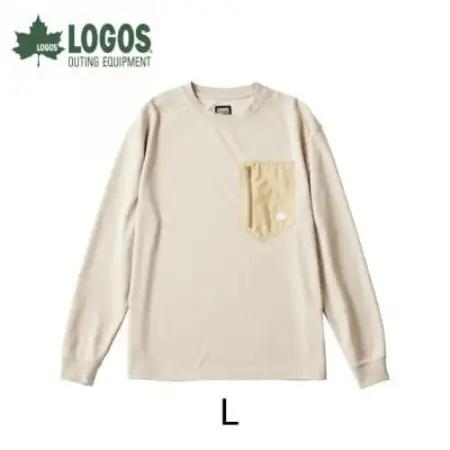 LBL リカバリープルオーバー L ベージュ 就寝時におすすめのリカバリーウエア　35306662【1731819】