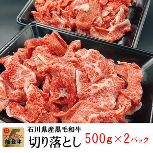 石川県産 能登牛 切り落とし 1kg（500g × 2パック） | 奥能登 能登半島