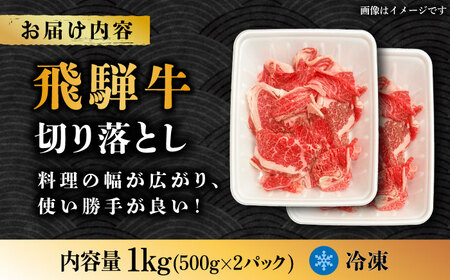 【飛騨牛】切り落とし 1kg【肉の丸長】 和牛 ブランド牛 国産  [TAZ005]