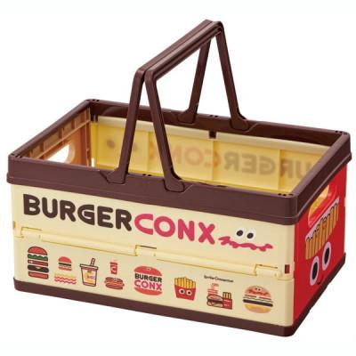 ふるさと納税 奈良市 折りたたみ収納ボックス 【バーガーコンクスミックス】 528668 7-218