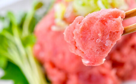 【全3回定期便】まぐろ ねぎとろ 2kg（500g×4パック）【本まぐろ直売所】[AKAK038]