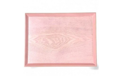 長手トレイ 桜色