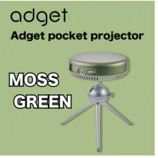 【Adget Pocket Projector Moss Green】プロジェクター【モスグリーン】