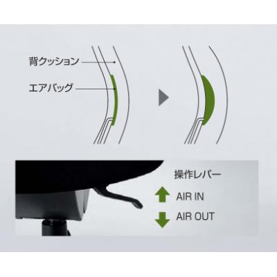 ふるさと納税 伊那市 コクヨチェアー　プント/革張り/ハイバック/肘付き/ランバーサポート |  | 01