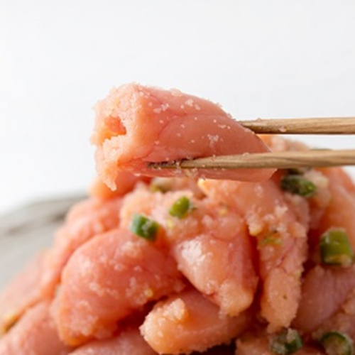 AE229.風味豊かな青唐辛子明太子切れ子1000g【辛子明太子】