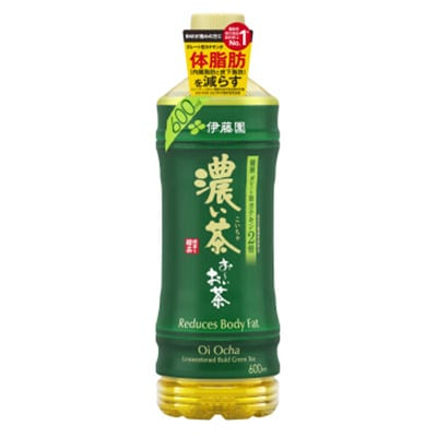 
            2023年12月発送開始『定期便』お～いお茶濃い茶600ml　48本(2ケース)全3回【5128971】
          