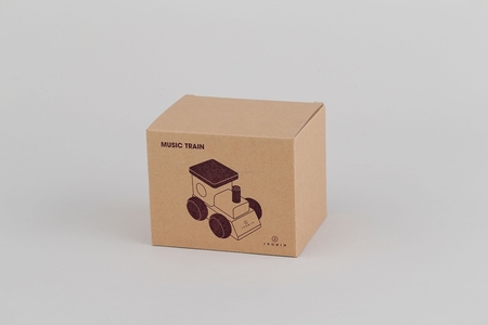 IKONIH オルゴールトレイン | おもちゃ 子供 こども オモチャ 玩具 プレゼント お祝い 木 出産祝い 安全 オーガニックトイ ファーストトイ 電車 でんしゃ トレイン アイコニー
